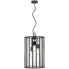 Vezni 3 Light Metal & Glass Pendant